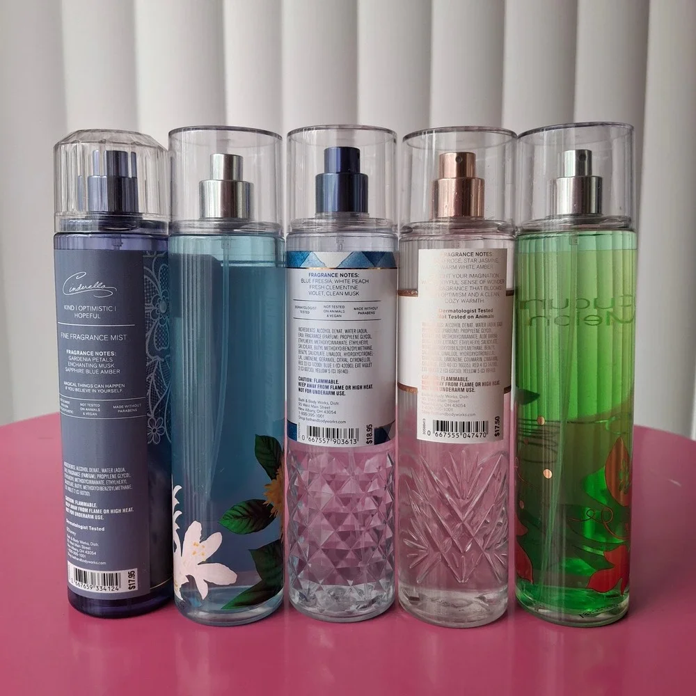 Bath & Body Works CINDERELLA MOONLIGHT PATH GINGHAM PURE WONDER Fragrance Mist